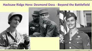 Hacksaw Ridge Hero Desmond Doss  Beyond the Battlefield [upl. by Haneekas]