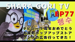 SHARA GORI TV【EP77】ペンスポップアップストアPART3〈펭수 팝업스토어 in 일본 part3〉 [upl. by Phedra]