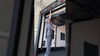 2019 KZ SPORTSTER 331TH13 Fifth Wheel Toy Hauler Cargo Door [upl. by Oicinoid420]