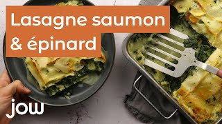 Recette des lasagne saumon amp épinard [upl. by Zebe]