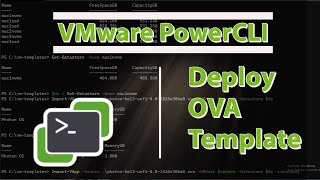 Deploy OVA w PowerCLI [upl. by Oiratnom635]