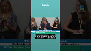 HADDAD CITA ROMEU ZEMA AO FALAR DE CALOTE DE BOLSONARO EM GOVERNADORES [upl. by Phylys429]