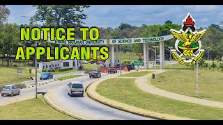 How to step by step review KNUST application form 2022 [upl. by Parent]