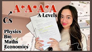 How I went from Cs to AAAA in A Levels tips no one told me  notes [upl. by Axela171]