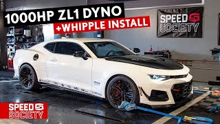 Reliable 1000HP Whipple Supercharged ZL1 Camaro on the Dyno [upl. by Oisinoid]