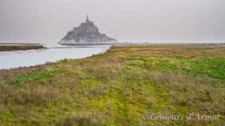 Marée du siècle  face au Mont SaintMichel [upl. by Nnyluqcaj]