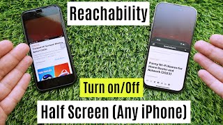 iOS 18 How to Turn on Reachability on iPhone 15 iPhone 14 Pro Max 13 Pro Max XS X 8 Plus [upl. by Chew]