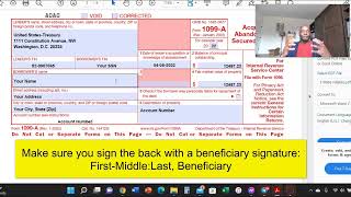 How To Fill Out The 1099A Form Debt Discharge Meet Your Strawman Pay Off Bills With Coupon [upl. by Pfosi]