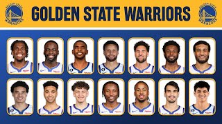 Golden State WARRIORS New Roster 2024  Player Lineup Update Profile as of March 27 2024 [upl. by Methuselah]