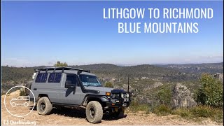 Lithgow to Richmond Blue Mountains 4WD Adventure [upl. by Halilahk]