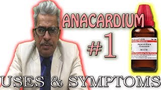 Anacardium Orientale in Hindi Part 1  Uses amp Symptoms by Dr P S Tiwari [upl. by Ardnik]