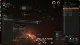 Eve Online Sentinel vs Hyena Coercer  4 friends  solo pvp is dead [upl. by Atilem]