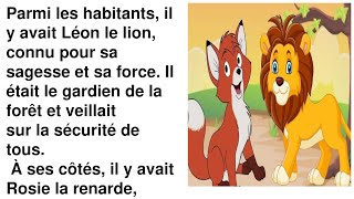 Lecture compréhension  Les animaux de la forêt [upl. by Milzie]