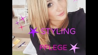 Aktuelle Styling und Pflege RoutineFür lange und kurze Haare [upl. by Angelle616]