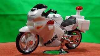 トミカ警察白バイ Honda VFR トミカ 交通安全セット [upl. by Essinger]