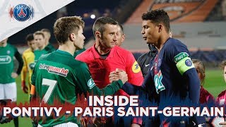 INSIDE  PONTIVY vs PARIS SAINTGERMAIN [upl. by Owain16]