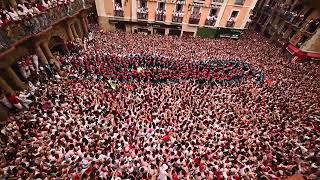 San Fermín 2024  Gaiteros tras el Chupinazo en Pamplona [upl. by Aniles]