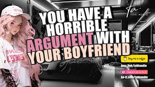 You Have A Huge Argument With Your Boyfriend M4F ASMR [upl. by Neerbas]