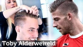 Toby Alderweireld Hairstyle  Undercut for Men  Professional Haircut [upl. by Asiluy]