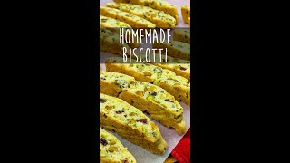 Simple and Delicious Biscotti Recipe HowDoYouDo shorts [upl. by Briano312]