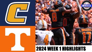 15 Tennessee vs Chattanooga  Full Game Highlights  2024 College Football Highlights [upl. by Raphaela]