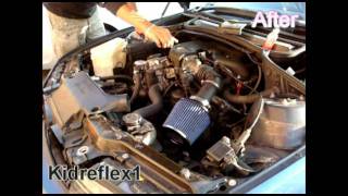 BMW E46 316i High induction air filter [upl. by Cardinal355]