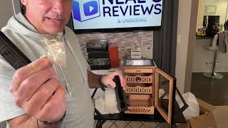 Cigar Humidor Review amp Unboxing 4K [upl. by Nnyleuqaj]