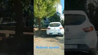 Ayvalık rn güzel cafe li denizi badavut plajı [upl. by Akehsar]