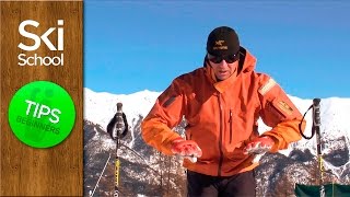 Crossed Skis Solution  Learn How To Ski Beginners Lesson [upl. by Ecital498]