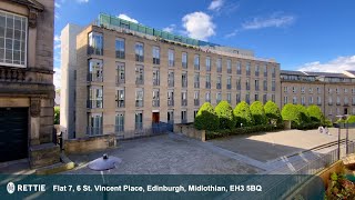 SCENEINVIDEO Flat 7 6 St Vincent Place Edinburgh Midlothian EH3 5BQ [upl. by Haet448]