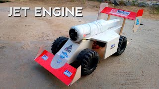 F1 JET CAR dengan Aerodinamika ekstrim  Huge Down Force  DIY FOAM RC CAR [upl. by Croom203]