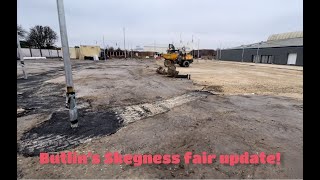 Butlins Skegness Funfair Construction Update December 2022 New FAIR is coming [upl. by Bigod]