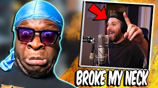 HARRY MACK A RAP LEGEND  Harry Mack Break Ya Neck Freestyle REACTION [upl. by Annahsat]