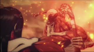 Eren vs Armin Scene INSANE MOMENT  Attack on Titan Final Season [upl. by Arakaj]