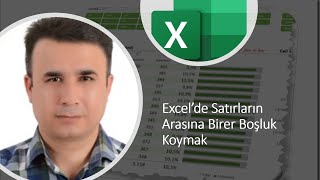 Excel’de Satırların Arasına Birer Boşluk Koymak excel [upl. by Oehsen122]