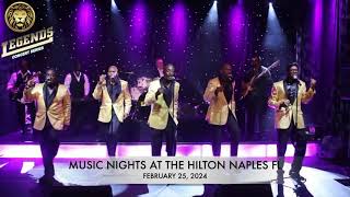 MUSIC NIGHTS AT THE HILTON TEMPTATIONS FOUR TOPS 2 25 24 [upl. by Seavey801]