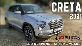 CRETA Upgraded Headlights Response After 3 Years 😲  CRETA EEXS [upl. by Farlee812]