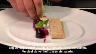 De Librije Kerstmenu Terrine van Ganzenlever [upl. by Anivlem]