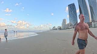 Broadbeach  Gold Coast  Beach Walk [upl. by Falk]