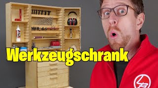 Werkzeugschrank selber bauen  Übersichtlich und praktisch [upl. by Spalding923]