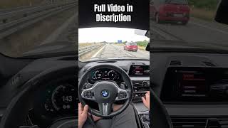 BMW G31 530d xDrive Touring  265PS on Autobahn bmw topspeed acceleration [upl. by Hgielram188]