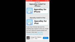 Appvalley install for iOS 12 iOS 1141 iOS 10 on iPhone amp iPad without jailbreak 2018 [upl. by Adihahs917]