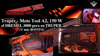 Truper Moto Tool A2 150W el Dremel 3000 versión TRUPER Mas bonito RCyUnboxing2 [upl. by Juan]