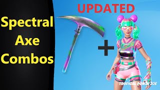 UPDATED Spectral Axe Combos in Fortnite [upl. by Corty322]