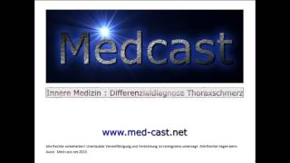 Medcast Innere Medizin  Differenzialdiagnose Thoraxschmerz  Brustschmerz  ACS [upl. by Ylera801]