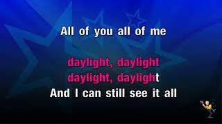 Daylight  Taylor Swift KARAOKE [upl. by Lac]