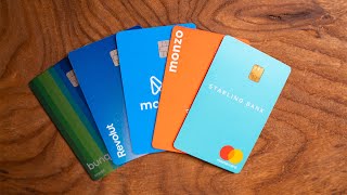 Best UK Mobile Bank 2021  Comparison And Review of Monzo Starling Revolut Monese and Bunq [upl. by Kurt317]