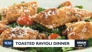 Mr Food Toasted Ravioli Dinner 2262024 [upl. by Adnovoj]