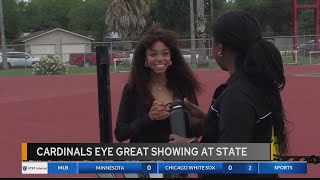 Harlingen track and field duo go for gold at state [upl. by Tatia]