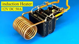 high power 1000w induction heater 12v dc [upl. by Neehsar6]